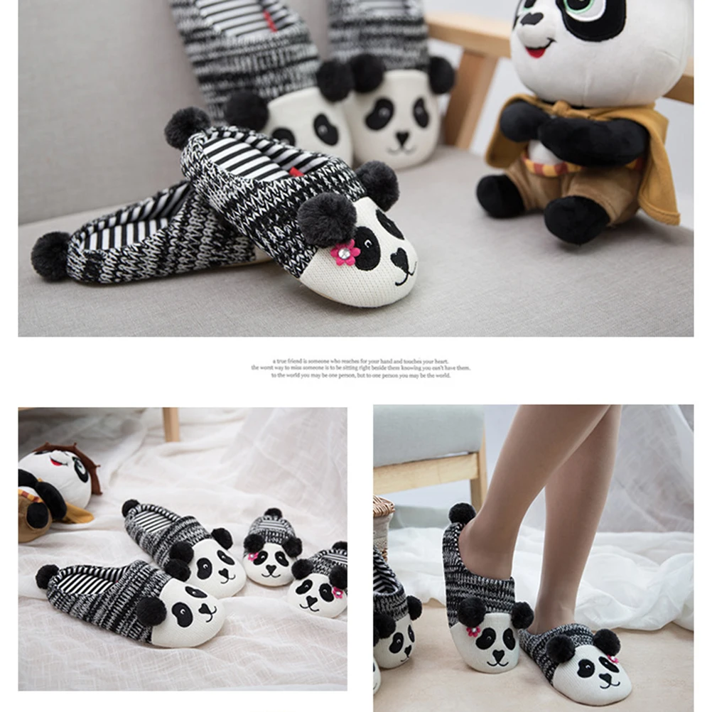 

Cute Design Cozy Lining Shoes Cotton Bow Tie Study Room Autumn Winter Soft Comfort Lightweight Flat