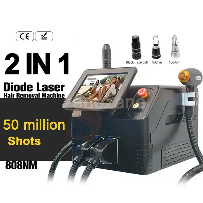 

2026 NEW High Power 4000W Portable Diode Laser Machine German Diode 3 Laser Waves Beauty Equipment Laser Hair Removal in Salon