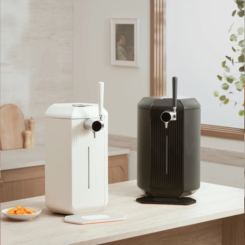 

Smart Automatic Home Beer Brewing Machine Includes Brewing Recipes, 5L One-Touch Temperature Control Kit Designed for DIY Brewin