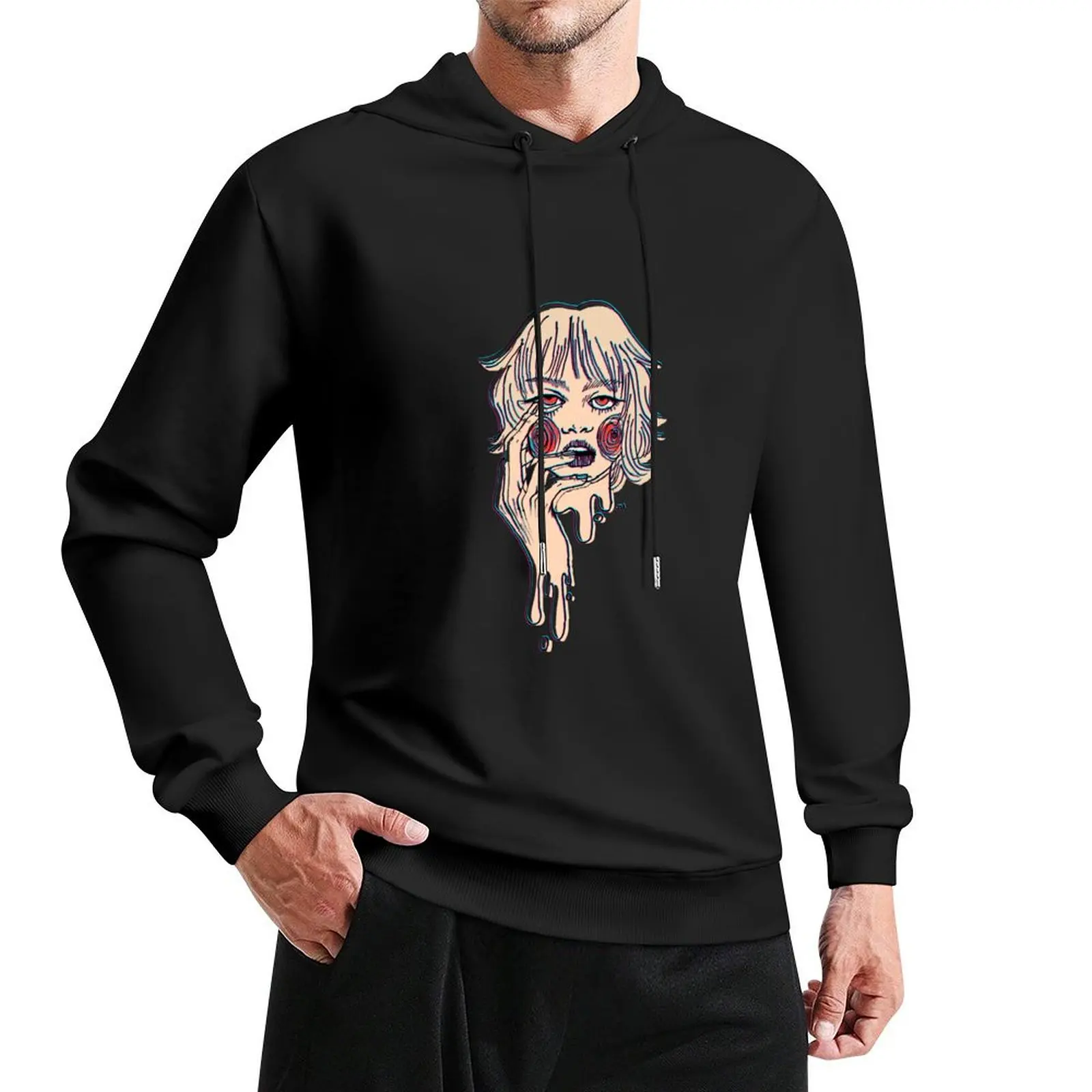 

Drippy Mess Pullover Hoodie aesthetic clothing men's clothing new in hoodies