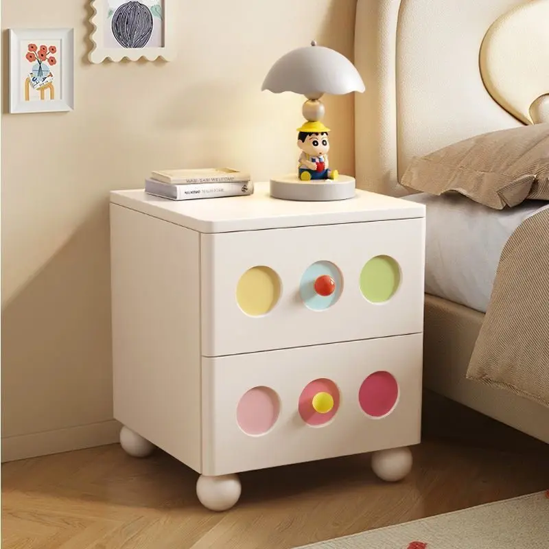 Glamour Storage Bedside Tables Premium Nordic Italian Aesthetic Nightstands Unique Design Szafka Nocna Bedroom Furniture