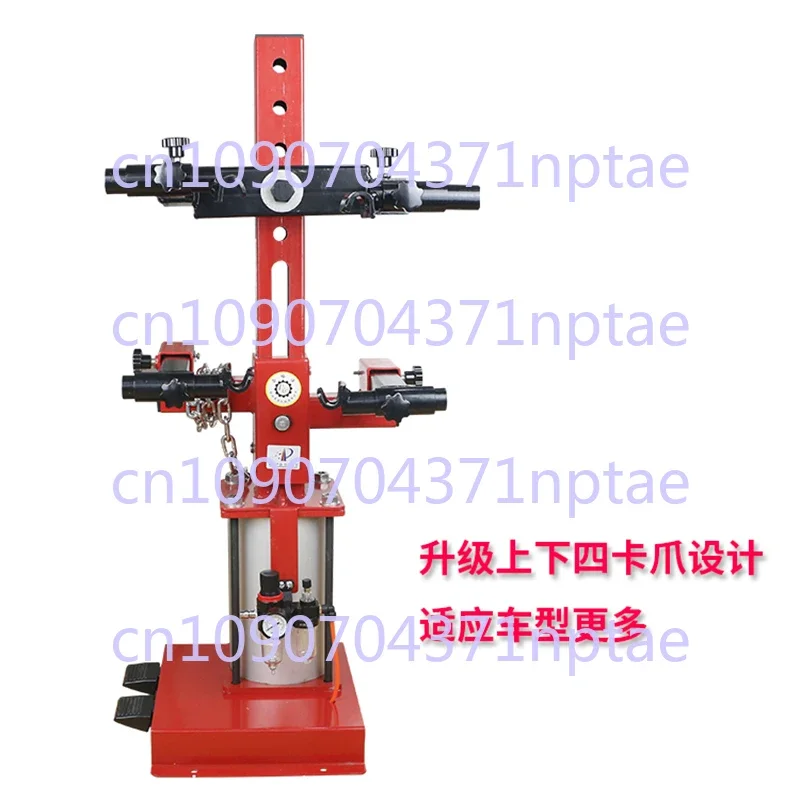 Pneumatic vertical shock absorber press machine Automobile shock absorber spring disassembly and assembly machine