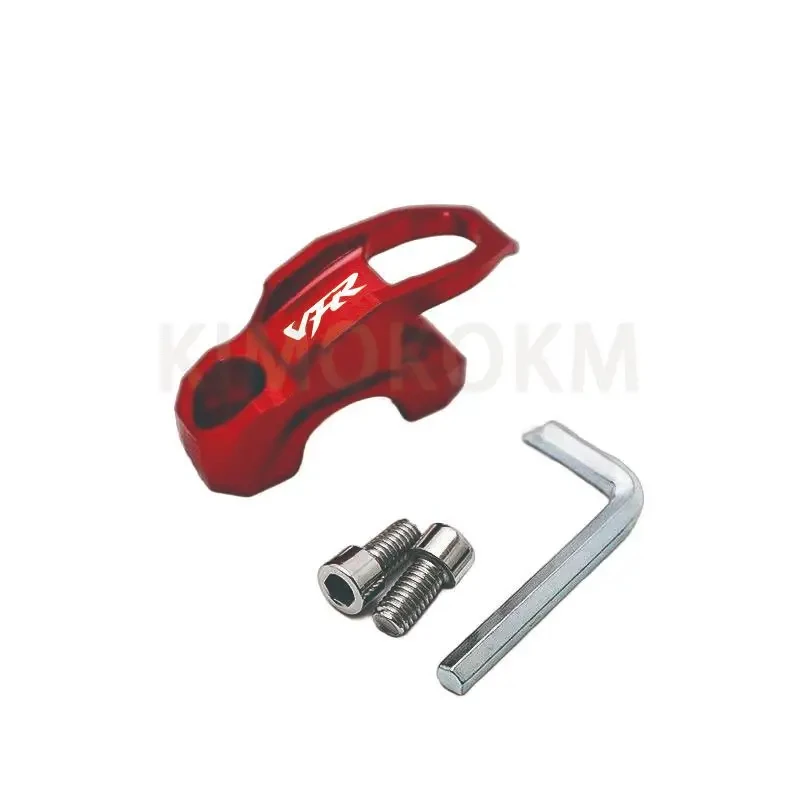 オートバイ CNC ブレーキマスターシリンダーブラケットバッグ荷物クランプホルダーヘルメットフックホンダ VFR 800 1200x VFR750 VFR800X VFR800F
