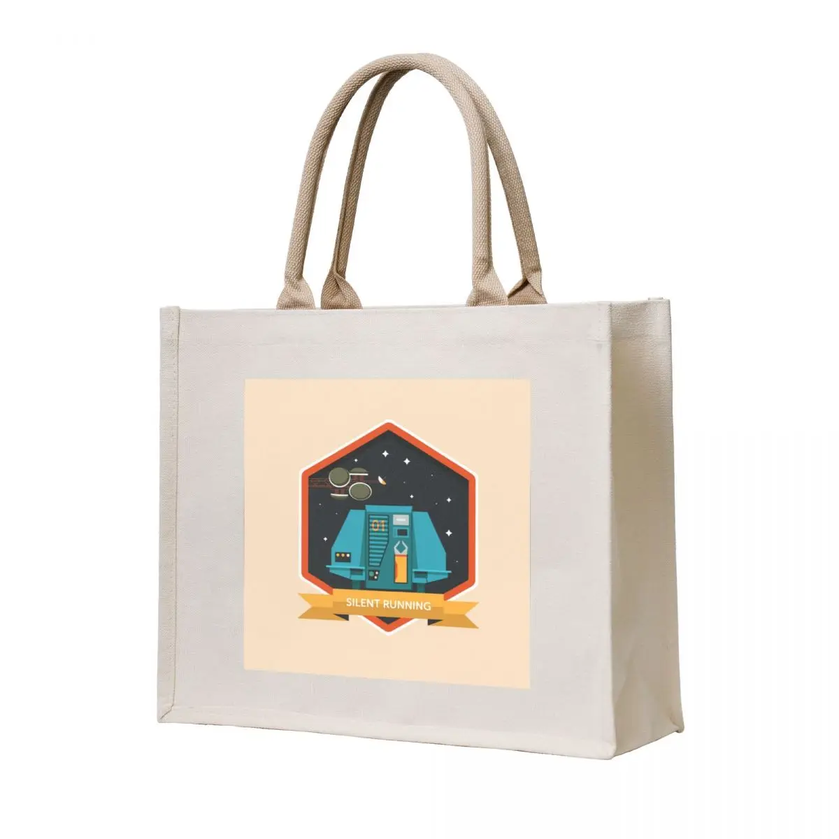 

Silent Running Badge Tote Bag sacs de shopping large tote bag female bag reusable shopping