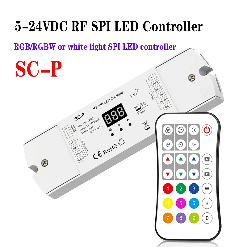 5-24VDC Rf Spi Led …