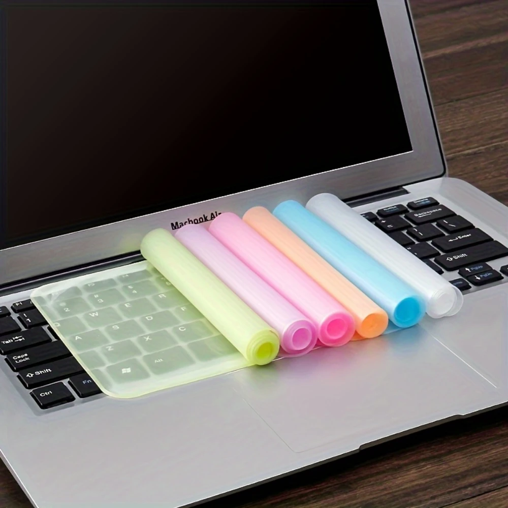 Protezione per tastiera in silicone ultrasottile per laptop da 12-14 pollici – Impermeabile, antipolvere, flessibile, 4 colori