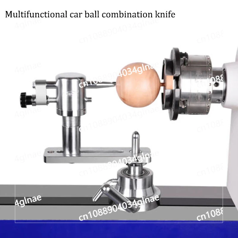 Turning Tool Turning Ball Combination Knife Woodworking Spin Turning Tool Multifunctional Round Ball Round Bead Tool Holder