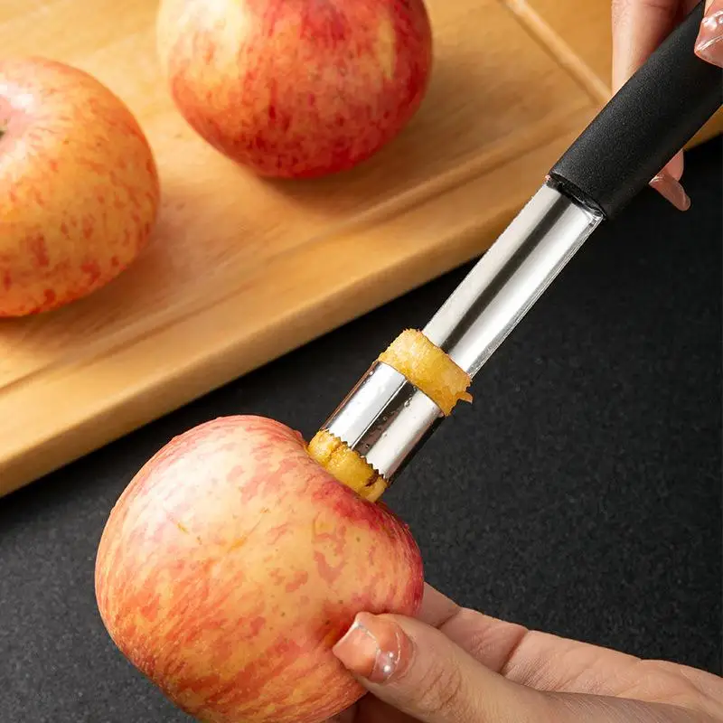 Easy Twist Fruit Stoner Corer Pitter Tool Remove Core Seed Fit Pear Bell Pepper Kitchen Sorting Supply