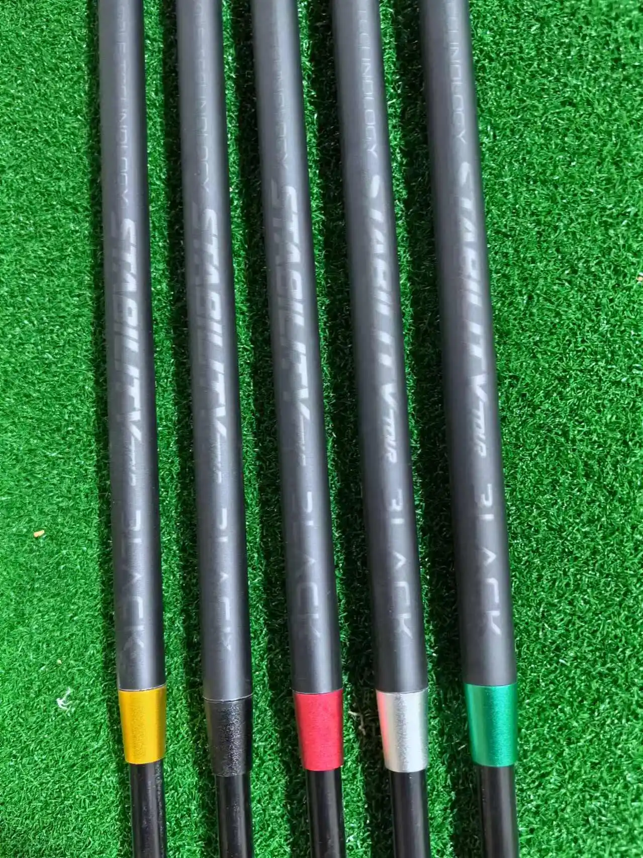 New Golf Shaft Adapter Golf putter shaft black Stability Tour Carbon Steel Combined Putters Rod Shaft Technology