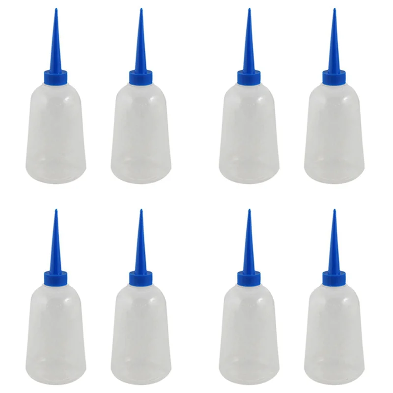 

BAAJ-8 шт. Мягкая пластиковая промышленная бутылка для жидкости для швейной машины, 250 мл