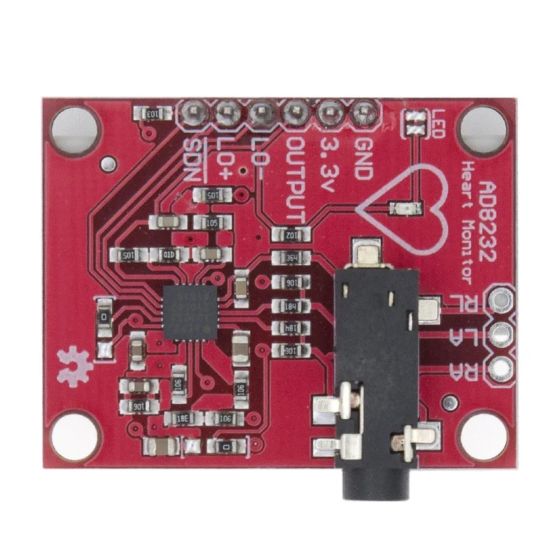 AD8232 Ecg module AD8232 ecg measurement pulse heart ecg monitoring sensor module kit Diy