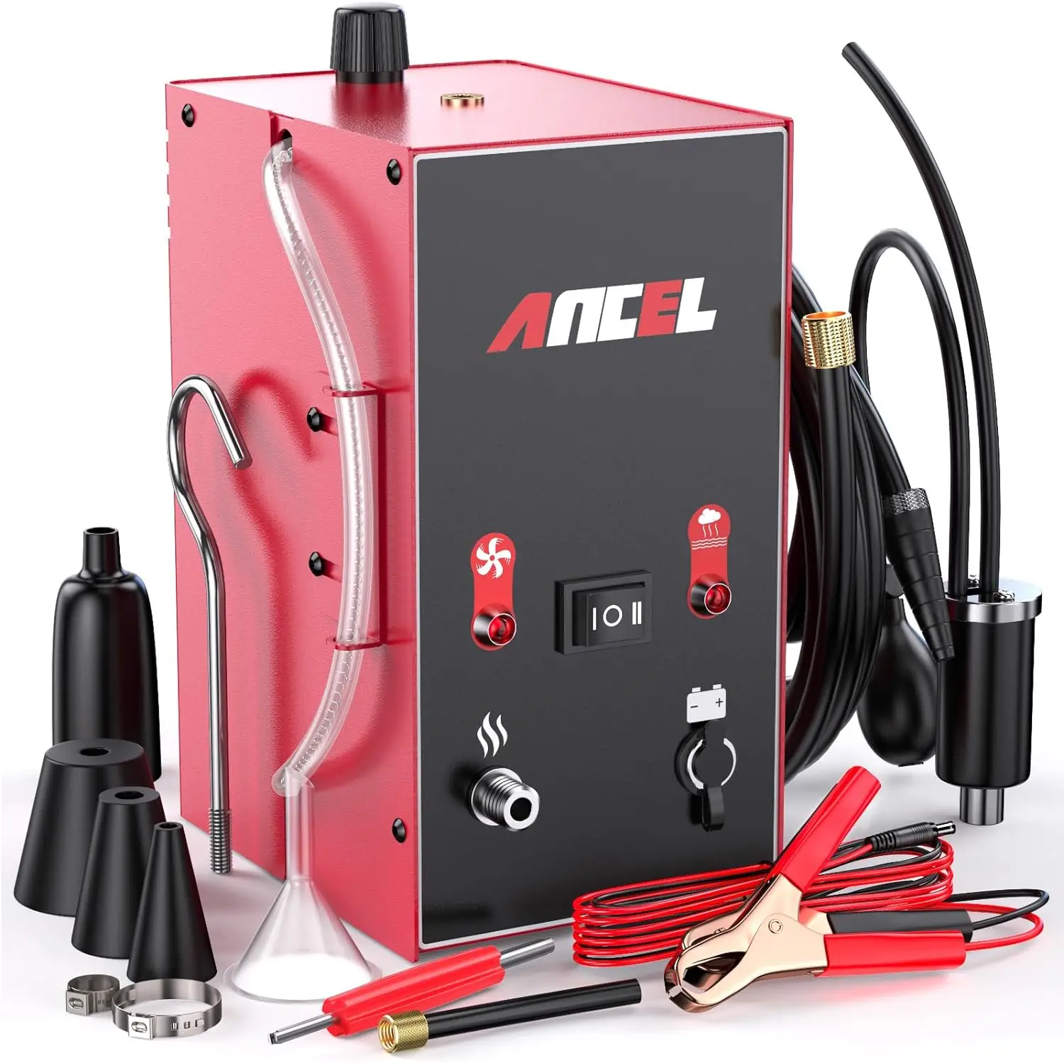 ANCEL S160 Automotive Smoke Machine with Built-in Air Pump Professional Leak Detector EVAP Vacuum Diagnostic Tester