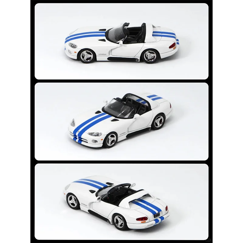 GFCC 1:64 1993 دودج فايبر كوبيه رودستر لعبة معدنيّة تحصيل نموذج سيارة لعيد الميلاد APA 2025 معرض طبعة محدودة