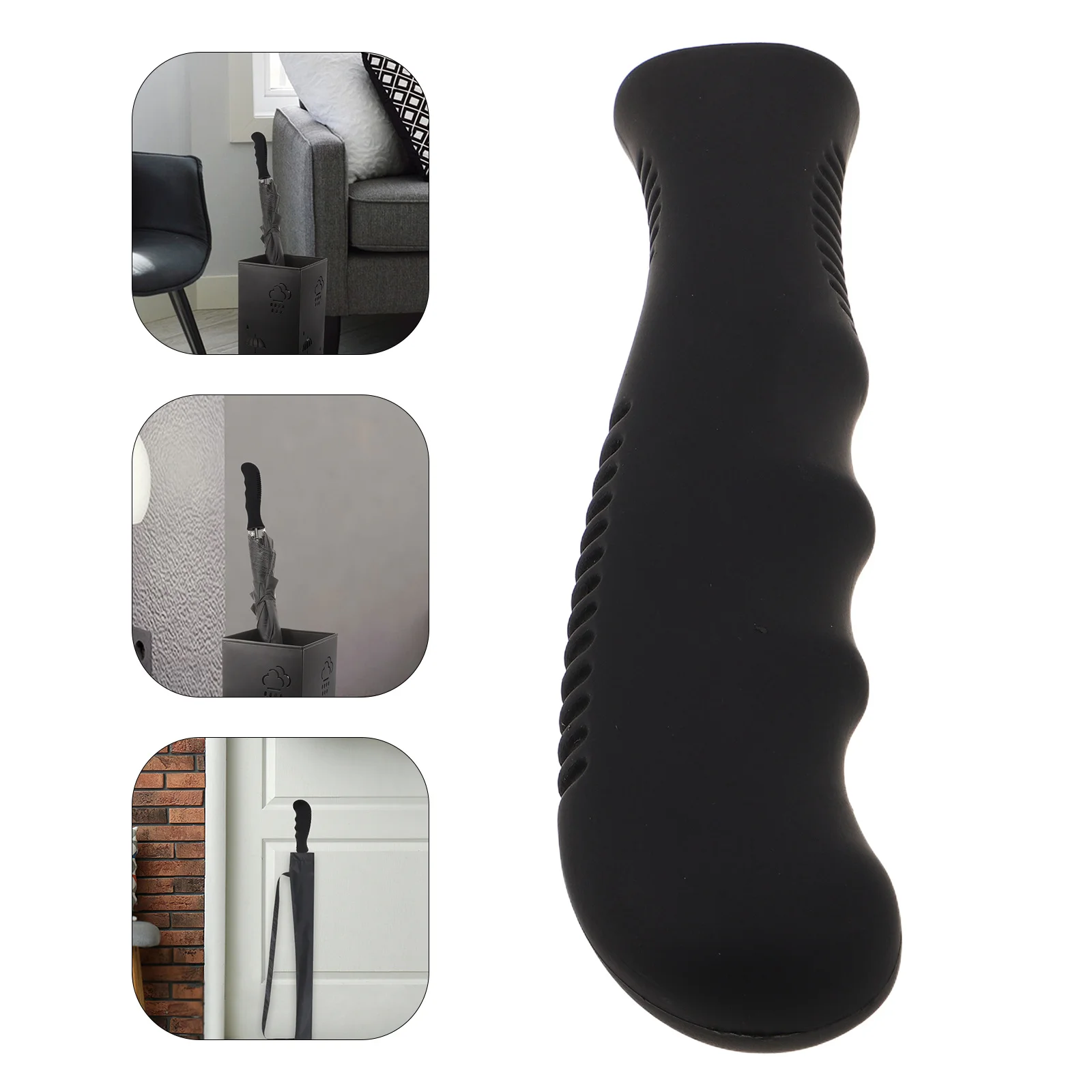 

Rain Umbrella Replacement 14Mm Hole Plastic Grip Upgrade For Long Handle Umbrellas Easy Install Durable Folding Handle Repair