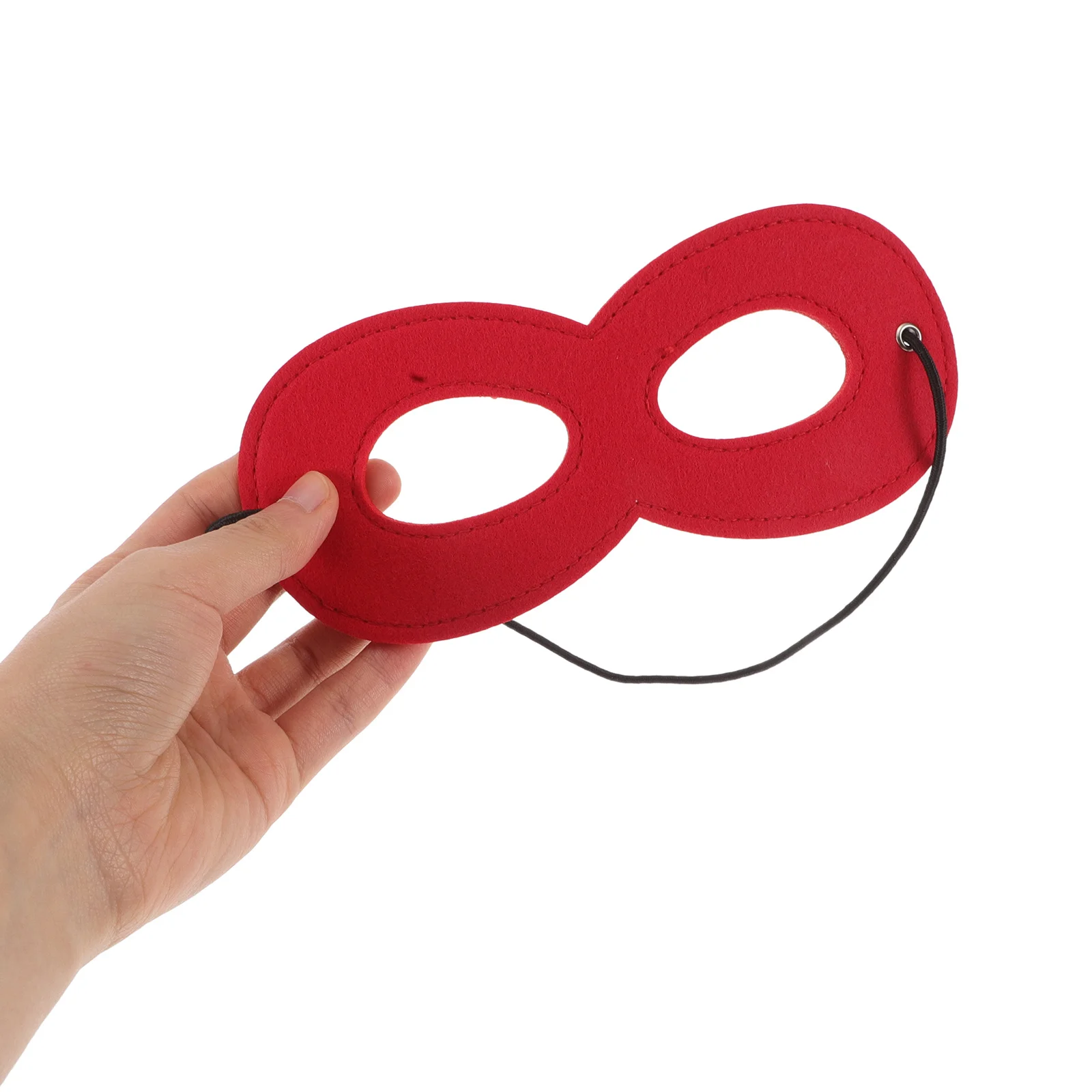 10Pcs Superhero Eye Masks Kids Felt Costume Accessories for Birthday Party Favors Playful Dress-Up Cosplay Masks