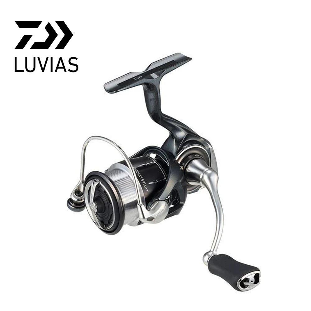 Original Daiwa 2024 New Luvias Spining Fishing Reel Gear Ratio 4.9-6.2:1 9/1 BB Max Drag 5-10KG Mag Sealed Tec Zaion&MQ Body