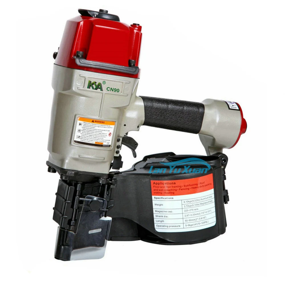 

CN90 Pneumatic Coil Nailer for wooden package