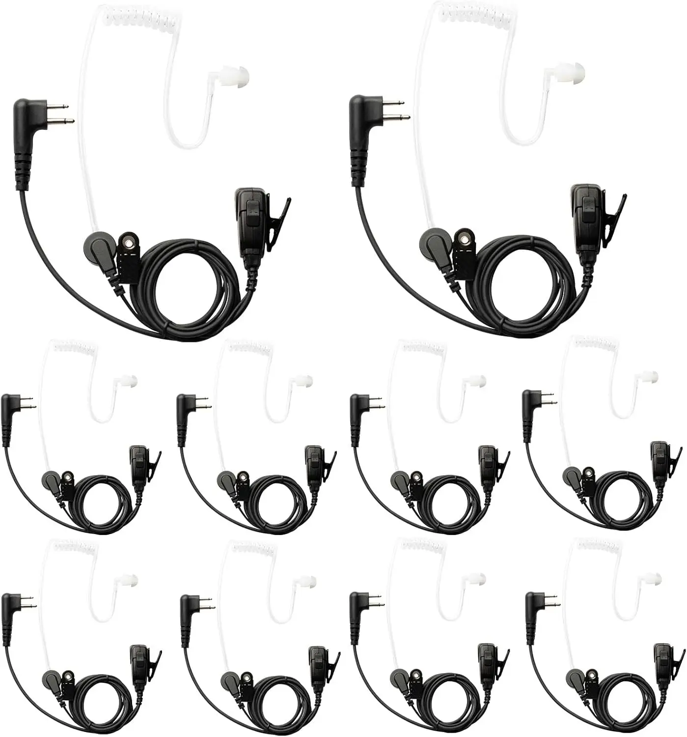 2-контактные рации Motorola, совместимые с наушниками со звуковой трубкой CLS1410, CLS1110, CP200D, GP300, GP2000