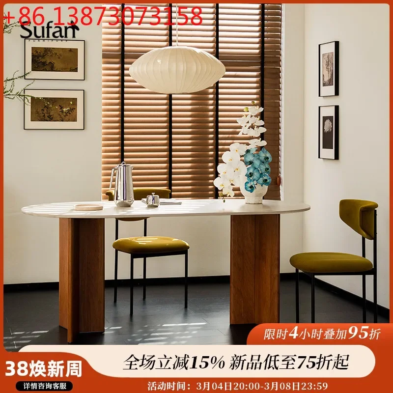 New products/red and white dining table