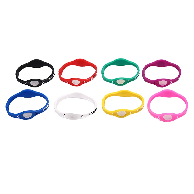 Power Balance Energy Health Bracelet for Sport Wristbands Ion Silicone Band Gift