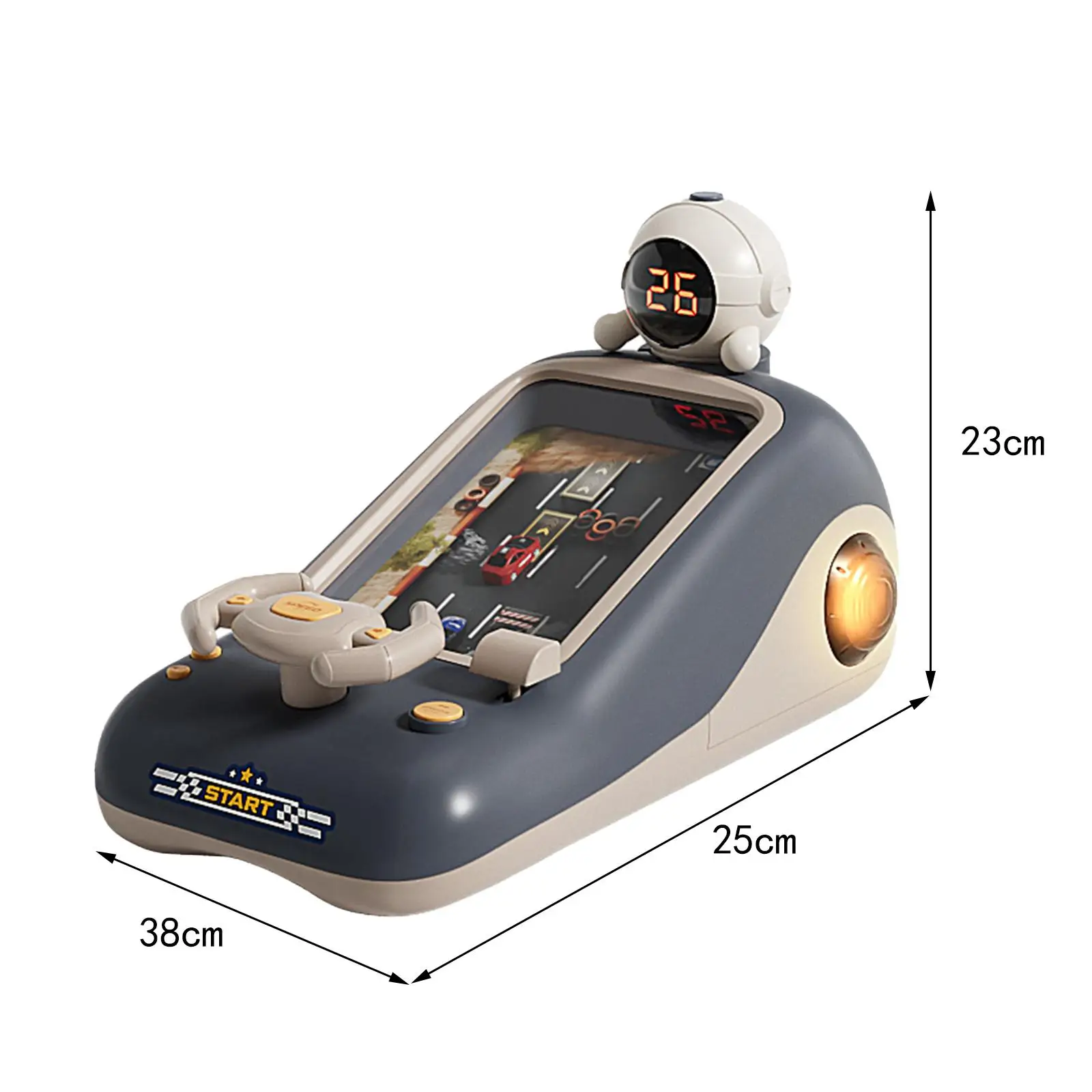 Stuurwiel voor kinderen Rijden Speelgoed Ouder-kind Interactief speelgoed Doe alsof speelgoed Duurzaam Stevig Grappig Feestartikelen voor jongens en meisjes