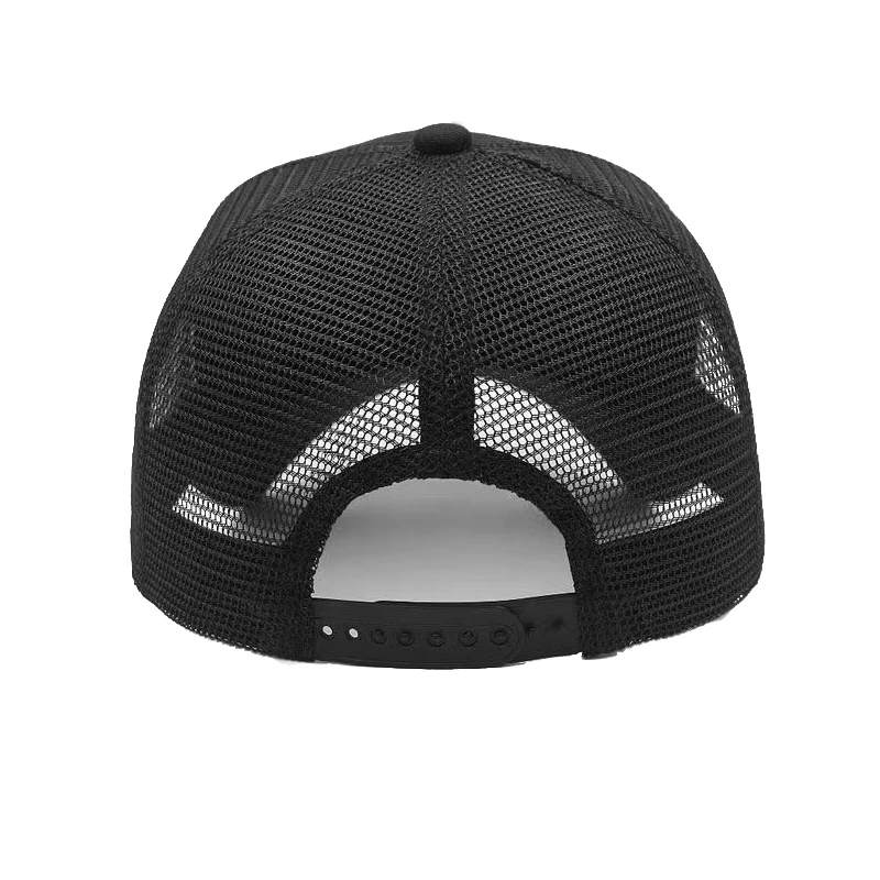 2024 New Fashion Cross Embroidery Baseball Cap for Men Women Fashion Hip Hop Trucker Cap Cotton Casual High-quality Net Hat