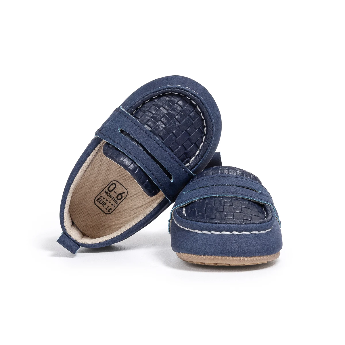 أحذية أطفال كلاسيكية كاجوال من الجلد للأولاد والبنات أحذية بنمط الخيزران ناعمة غير قابلة للانزلاق ذات قاع مسطح للأطفال الصغار للمشايات الأولى