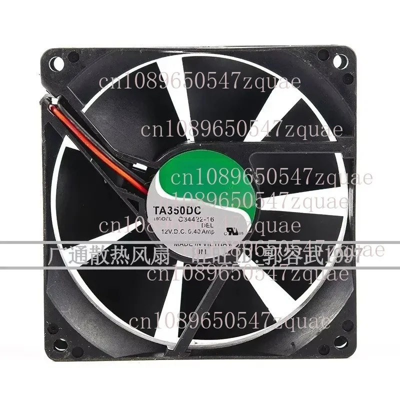 for NIDEC TA350DC C34422-16 9025 12V 0.40A 9CM Ball Cooling Fan Optional specifications