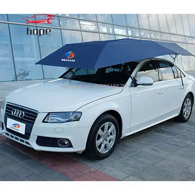 [MARCH]4.2m 4.8m car roof shade cover automatic car umbrellas with remote control