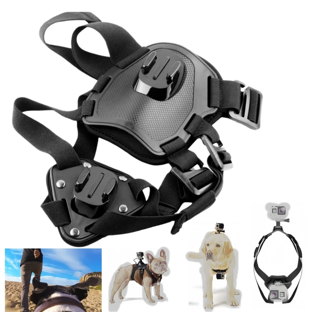 Sport Action Camera Video Pet Dog Cat Chest Strap Holder Mount Band Harness DV Record Pet View Activity Log for GoPro SJ4000