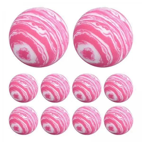 Kids Adults EVA Foam Golf Practice Balls Soft Playground Toy Ball Reusable Sport Training Accessory for Home Driving Range