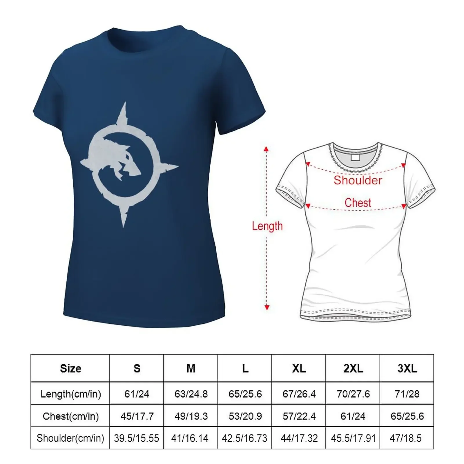 The Frostwolf Clan T-shirt Female clothing tops Blouse Women's tops