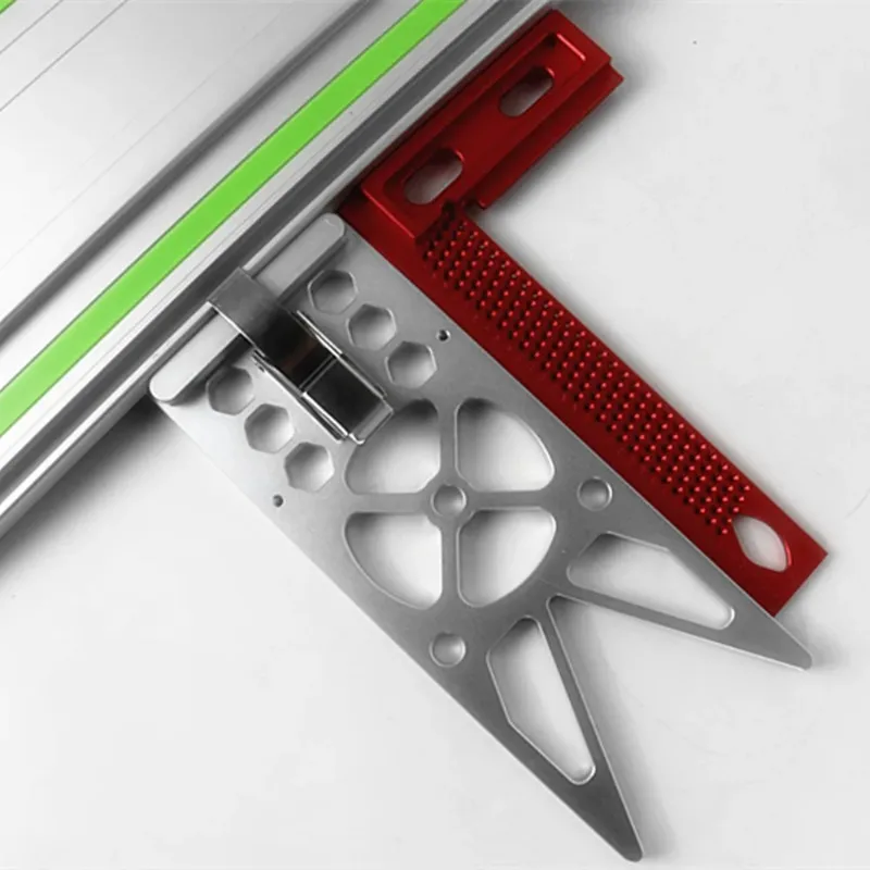 340MM long 90 degree woodworking guide rail electric circular saw rail cutting carving machine board opening assistance