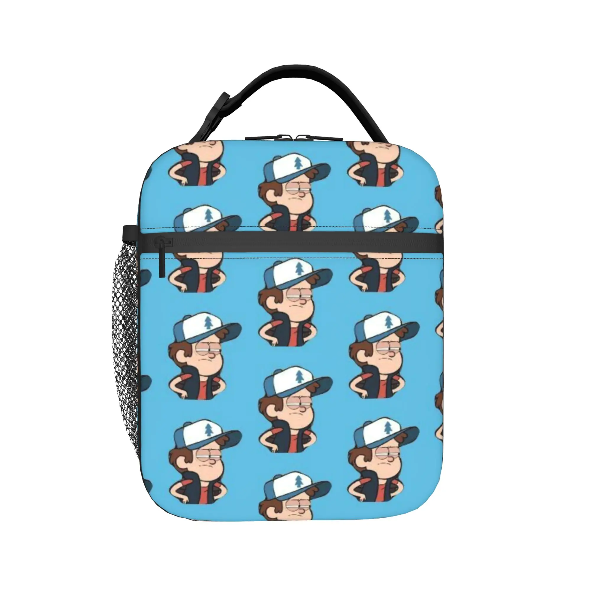 Insulated Lunch Tote Bag Gravitys Falls Product  Storage Food Box New Thermal Cooler Bento Box For Outdoor