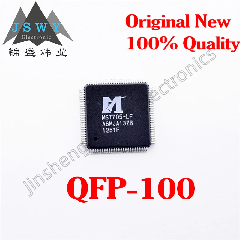 

(1/5pcs) MST705-LF QFP100 New Original Stock Small LCD TV Processor/Electronics Ships Fast!