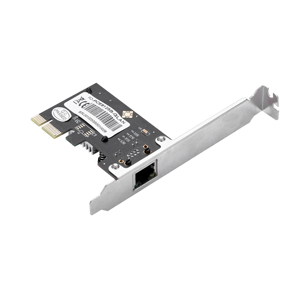 

100/1000M/2.5G RJ45 Network Adapter RJ45 RTL8125B Chipset PCIe PCI Express Network Lan Card