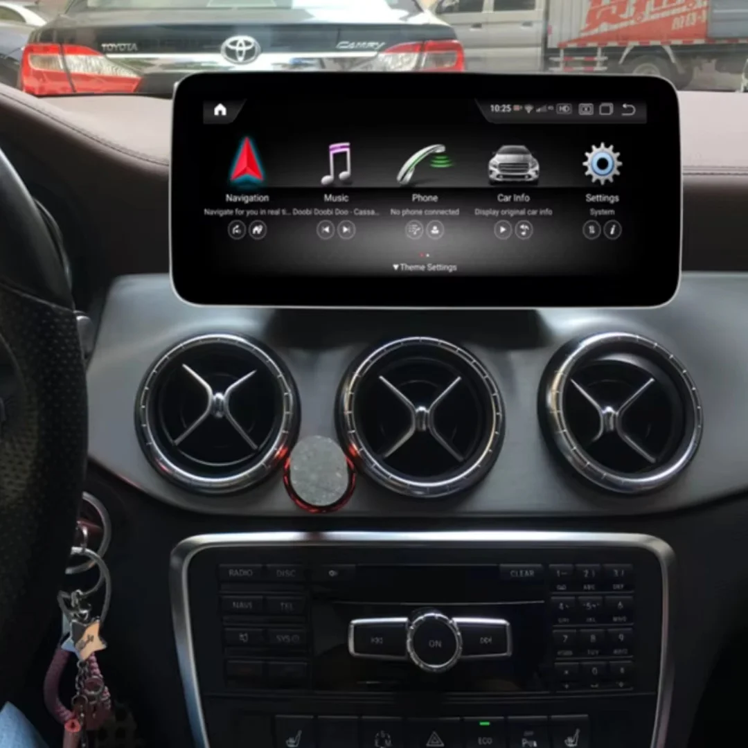 Android para mercedes benz classe cla c117 2013-2015 reprodutor de vídeo do carro rádio navegação gps estéreo multimídia unidade principal tela