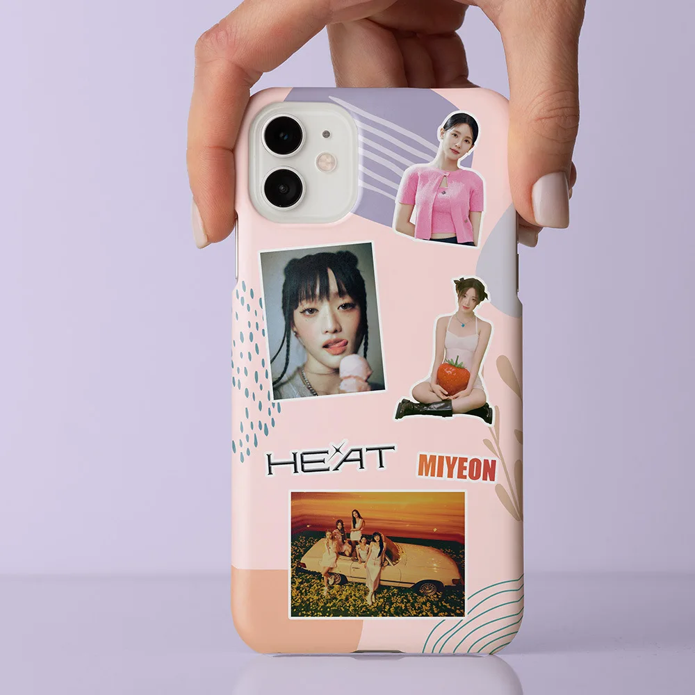 94pcs (G)I-DLE Album HEAT DIY Graffiti Sticker SongYuQi Minnie Luggage Cup Mobile Phone Case Decoration Self-adhesive Paster