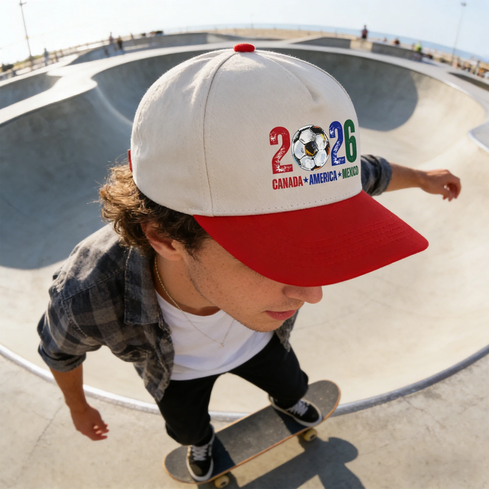 

Classic Baseball Caps Hardtop Design Soccer Cup Print Baseball Cap Outdoor Sun Visor Cap for Outdoor Sports Event Competition