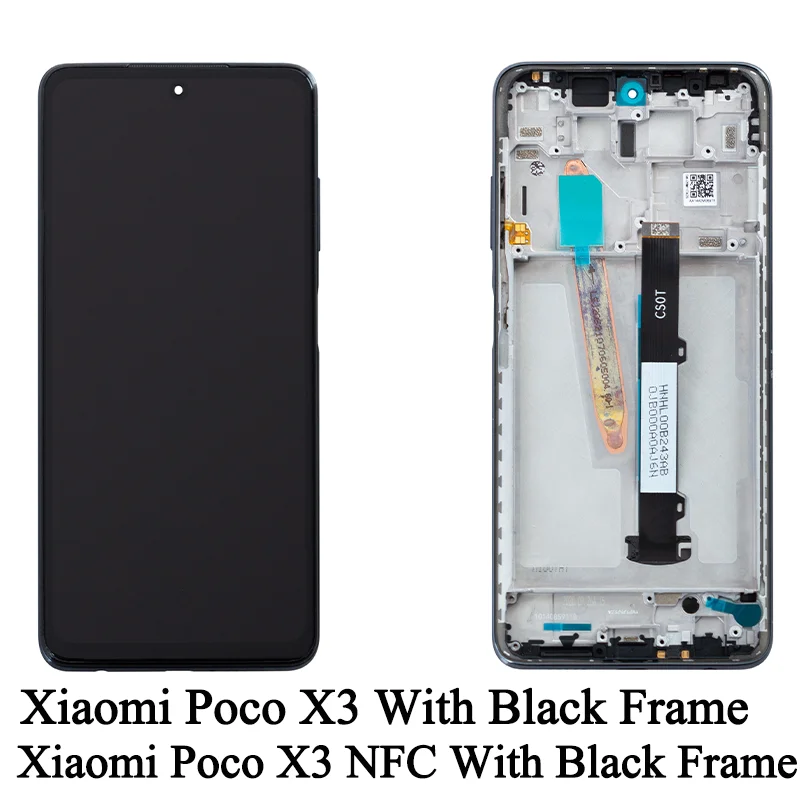 MZB07Z0IN M2102J20SG 100% Tested Premium Lcd For Xiaomi Poco X3