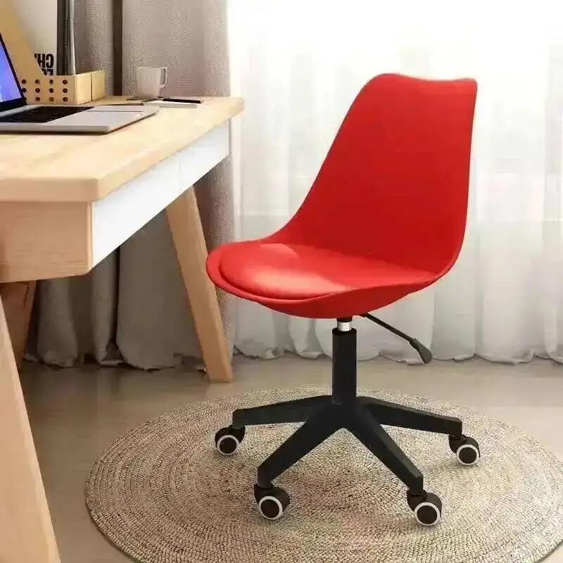Computer Swivel Girls Student Chair Comfortable Home Dormitory Leisure Chair Nail Seated Dressing Chair