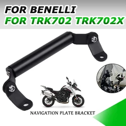 Soporte para placa de GPS y teléfono móvil, accesorio de navegación para Benelli TRK702X TRK 702X 702 X TRK702 2023