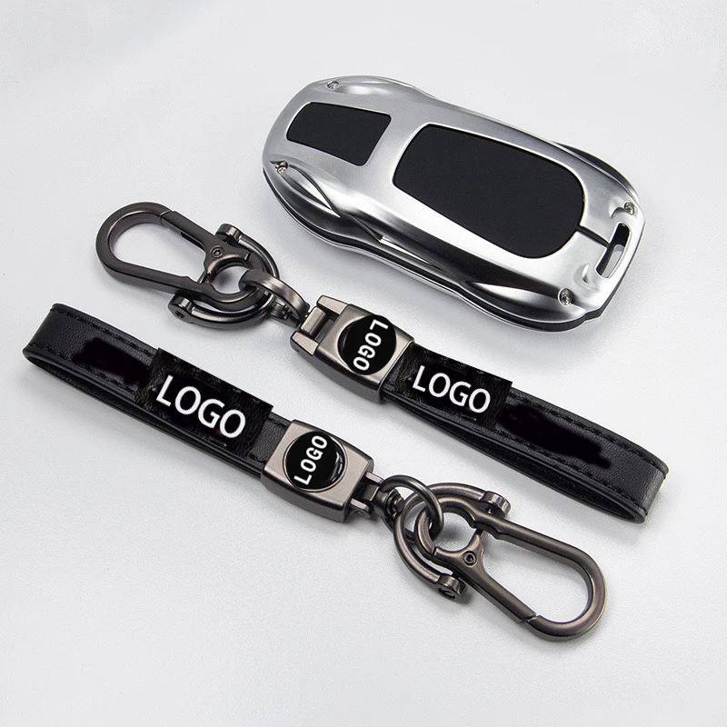 Car KeyChain Customized LOGO Detachable Metal 360 Degree Rotating Horseshoe Buckle Key Chain For Men Women Gifts