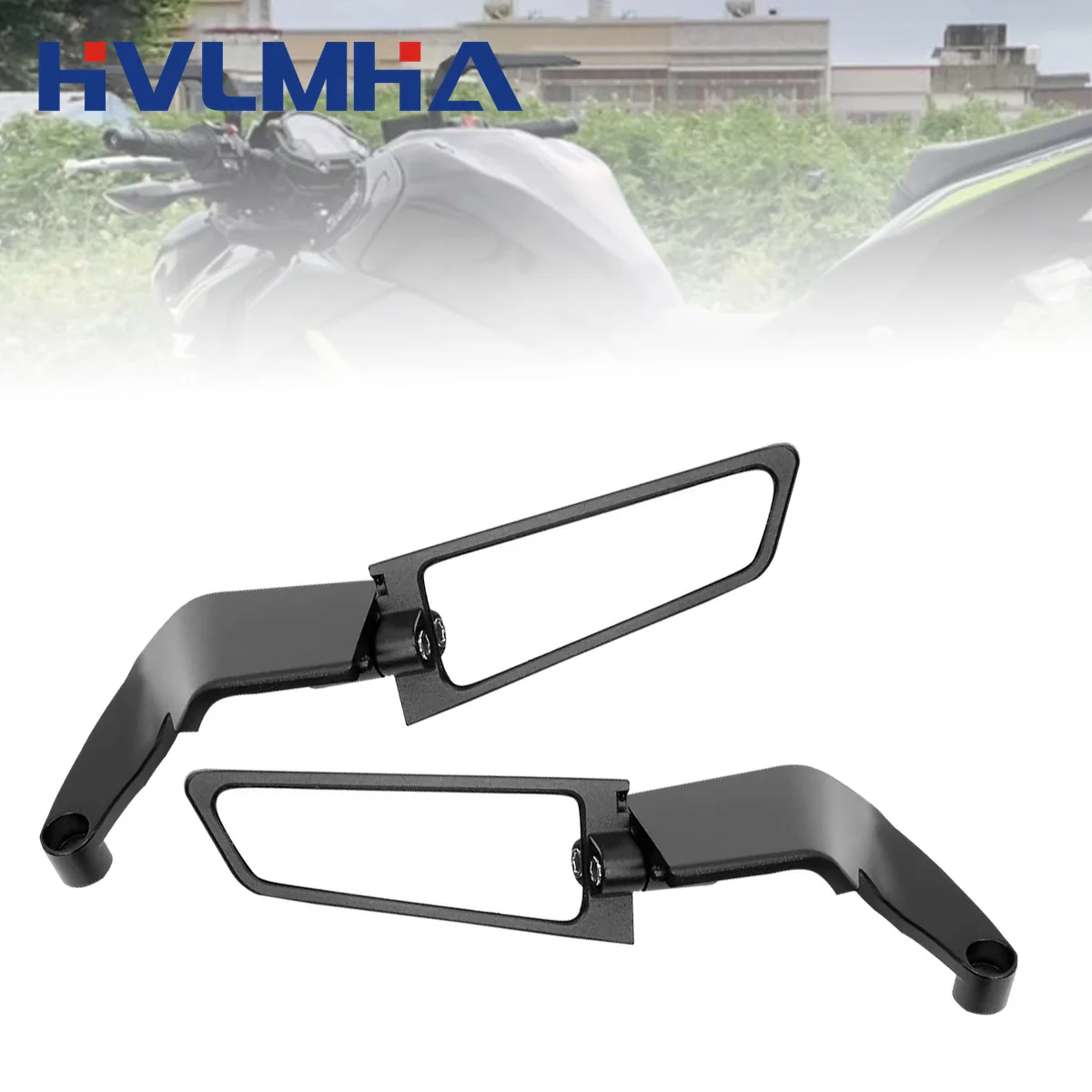 For YAMAHA MT 07 MT07 MT 09 MT09 SP MT 10 MT10 SP Motorcycle Mirrors Stealth Winglets Mirror Kits To Rotate Adjustable Mirrors