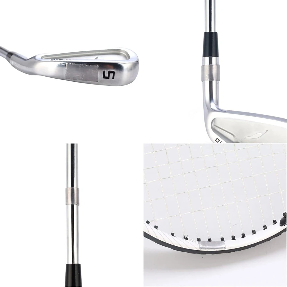 1 Roll Golf Adhesive Lead Tape Lead Weights Golf Club Tennis Racket Iron Putter Tennis Badminton Racket Lead Weight Tape