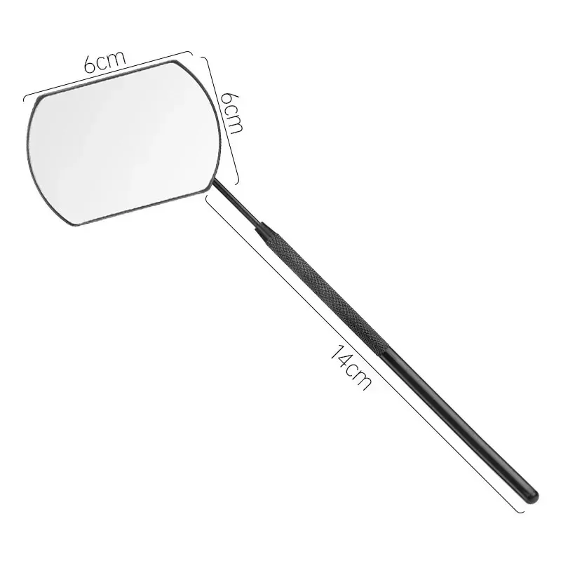 1 stuks wimperverlenging spiegel wimperverlenging enten gereedschap roestvrij staal multifunctionele controle wimper spiegel schoonheid make-up
