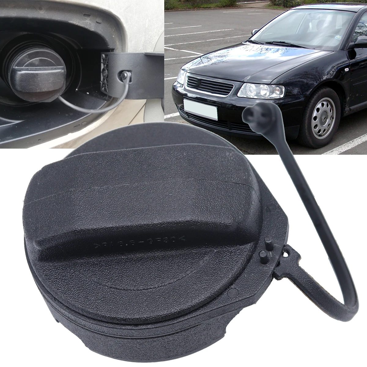 

For Audi A3 8L Fuel Oil Tank Inner Cover Plug Petrol Diesel Cap Lid Gas Filler Support Retaining Strap Cord Rope Tether Loop