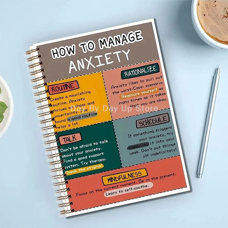 

Stress Book, Emotion Regulation Guide, Portable Emotional Regulation Diary For Mental Health At Home And School