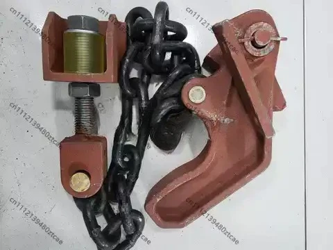 Chain Automatic Lock Hook Rear Door Safety Hook Spare Parts For Muck Dump Tipper Truck
