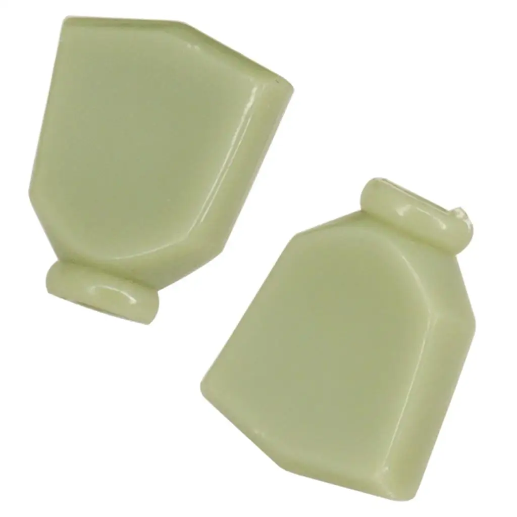 Jade Green Guitar Tuning Machine Plastic Handle Knob Peg Head for Pegs for Acoustic Guitar and Neck Plate Custom